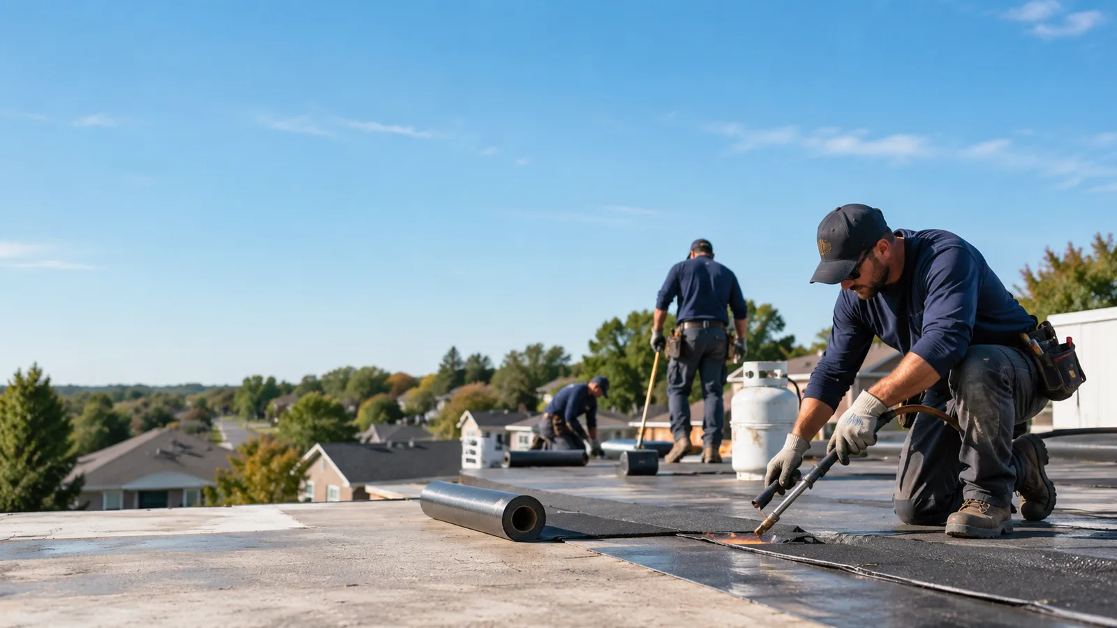 Flat Roof Leak Repair providers in Finley, ND